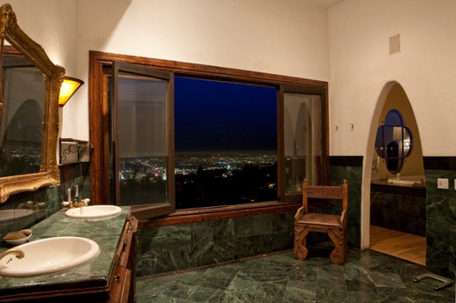 Bathroom in Hollywood Hills 5 BR 5.5 BA for Rent